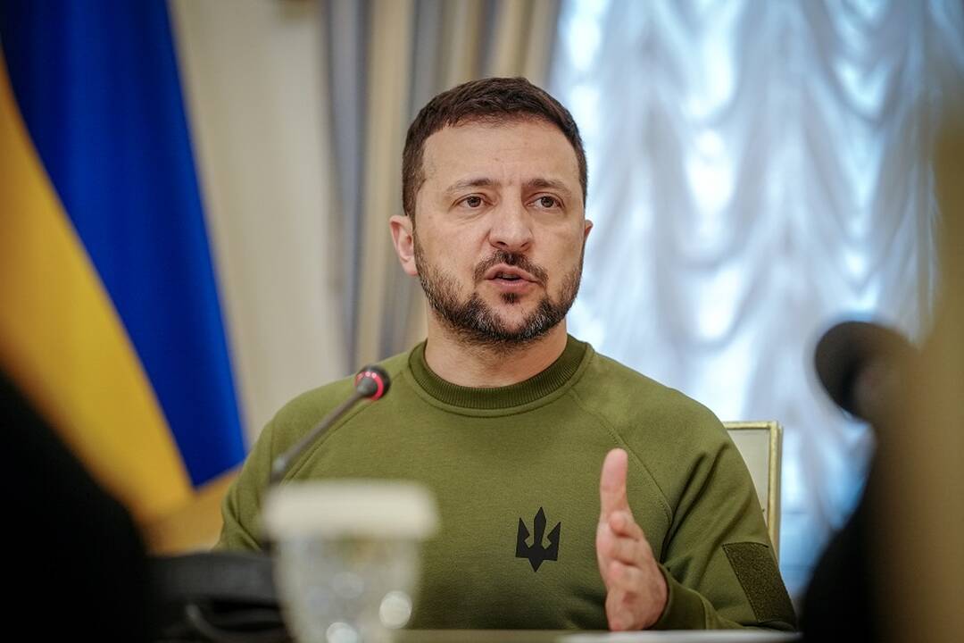 Ukrainos prezidentas Volodymyras Zelenskis.