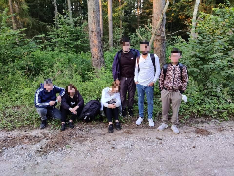 Pasieniečiai sulaikė dar 110 neteisėtų migrantų iš Baltarusijos