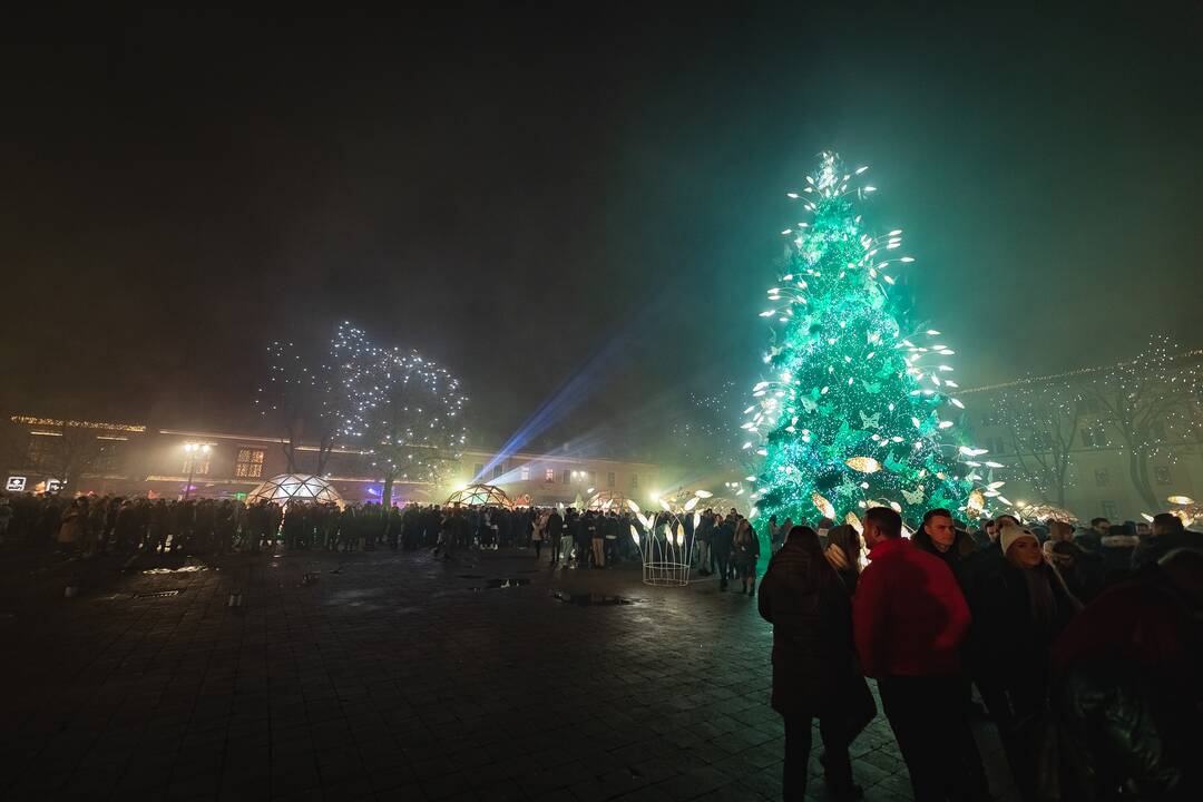 Kaunas pasitiko Naujuosius metus