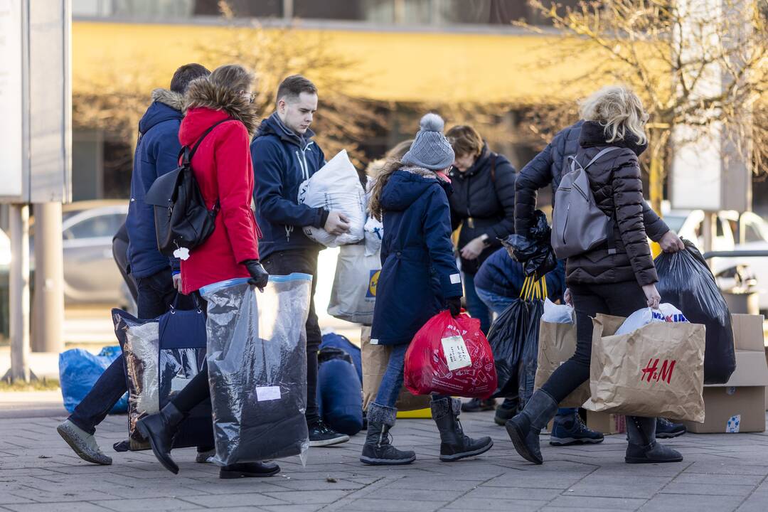 Vilniuje renkama parama nuo karo nukentėjusiems ukrainiečiams