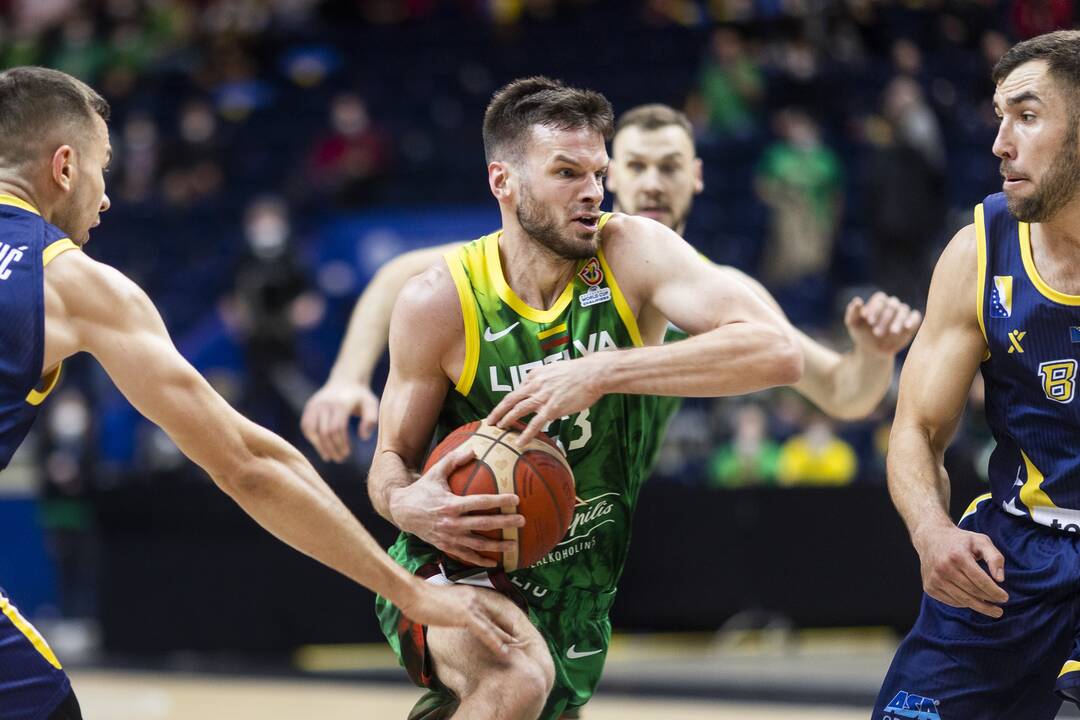 Pasaulio čempionato atrankos rungtynės: Lietuva - Bosnija ir Hercegovina