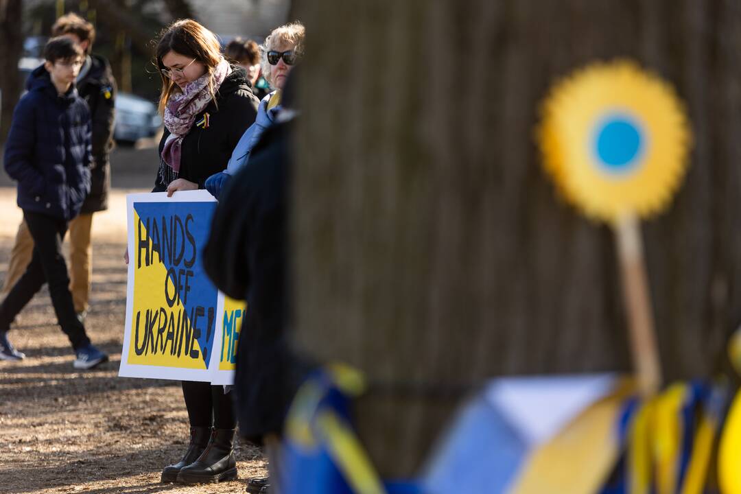  Protesto akcija prieš Rusijos sulaikytą Melitopolio merą