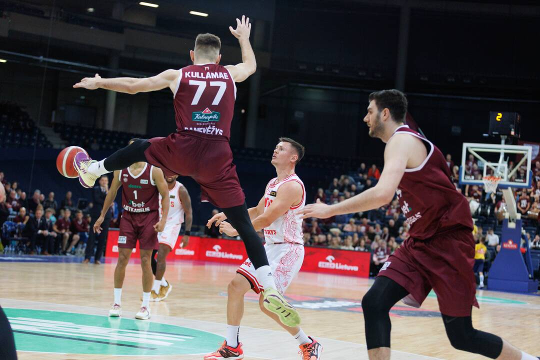 Lietuvos krepšinio lygos rungtynės: susitiko „7Bet-Lietkabelis“ ir „Rytas“