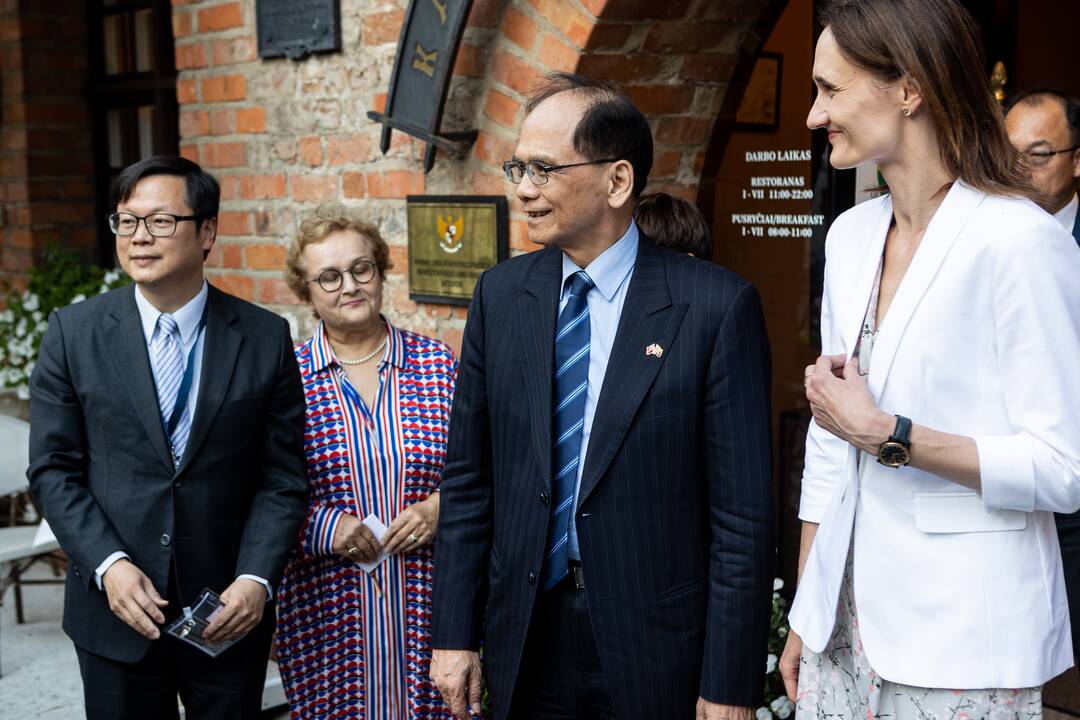 V. Čmilytė-Nielsen susitiko su Taivano parlamento vadovu