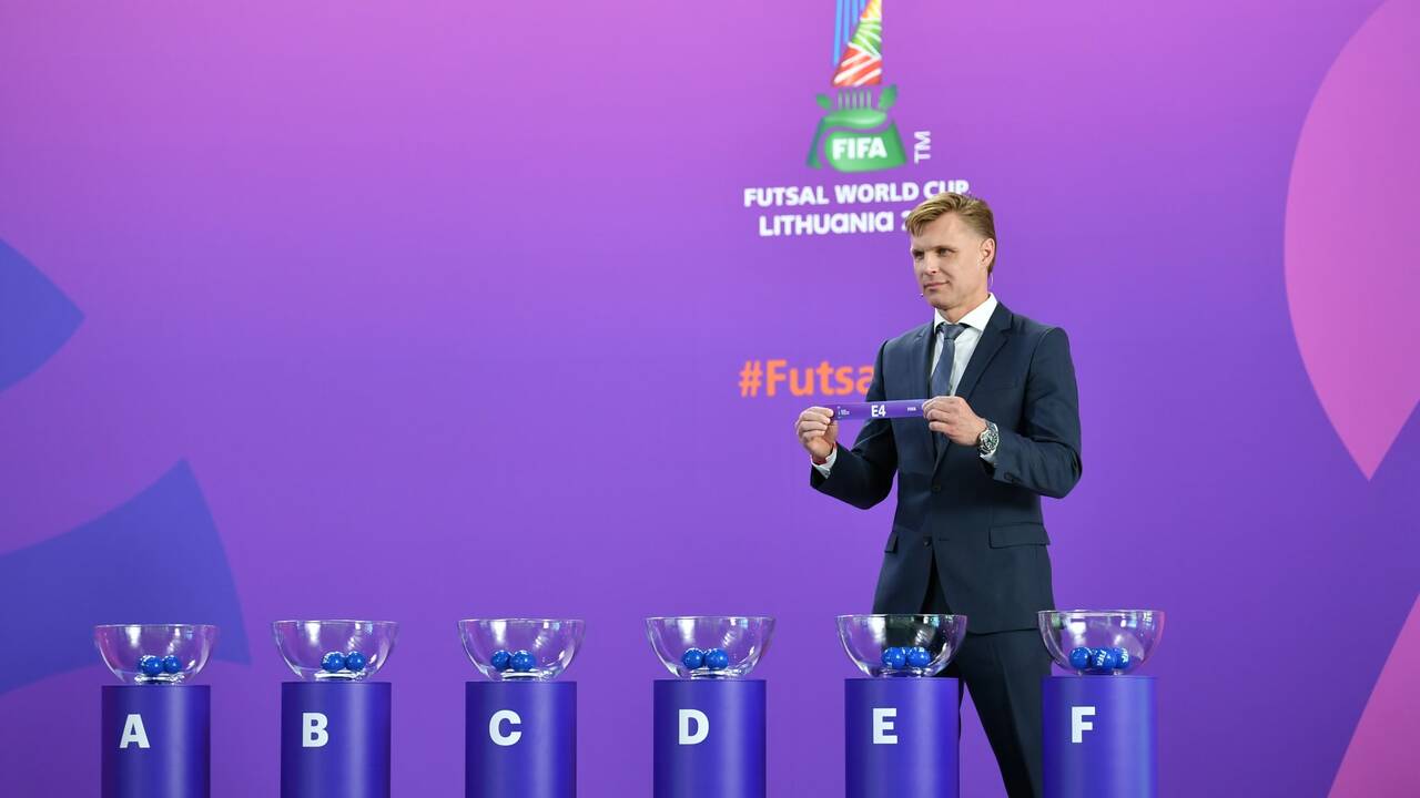 Misija: FIFA pasaulio salės futbolo čempionato burtus traukė ir E. Jankauskas.