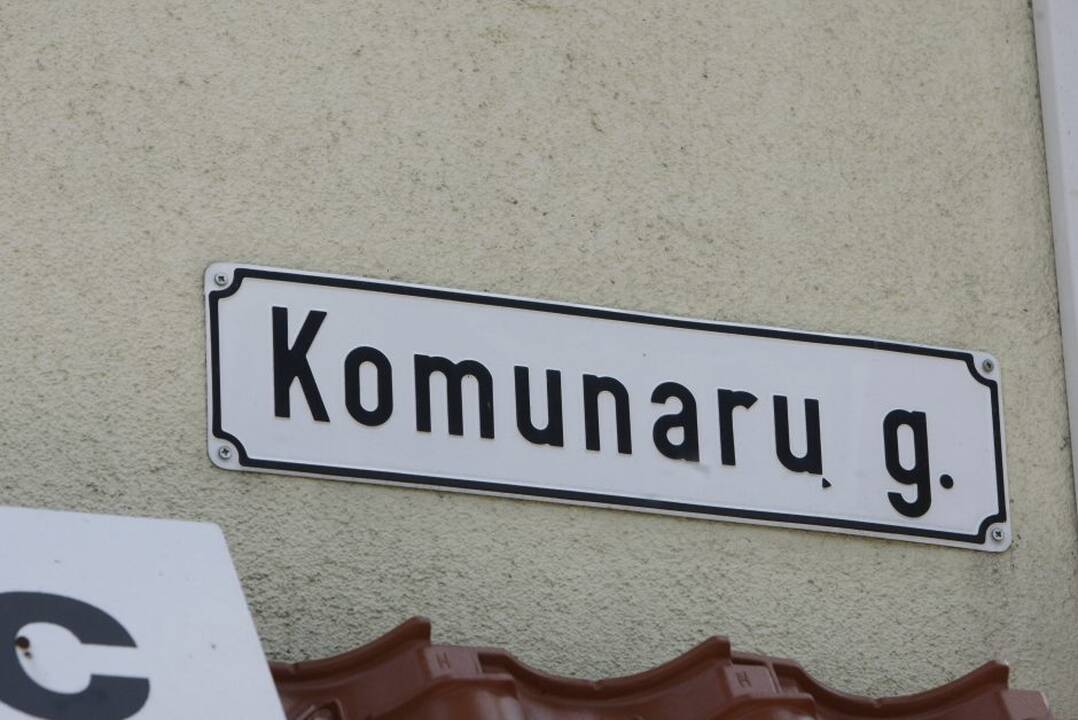 Klaipėdos Komunarų gatvei siūlo suteikti naują oficialų pavadinimą