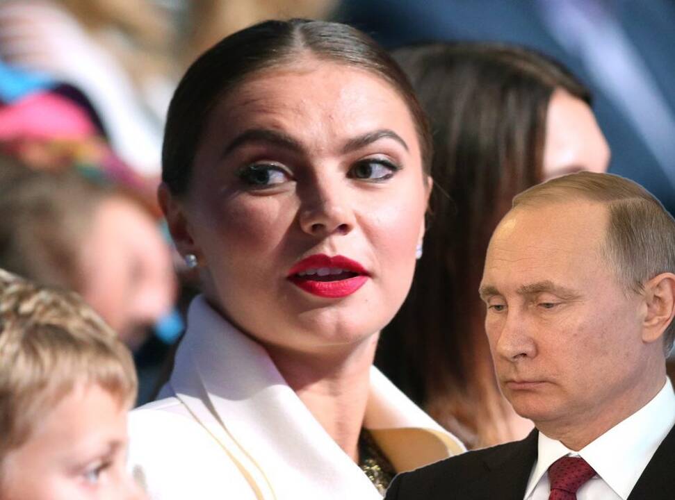 Alina Kabajeva ir Vladimiras Putinas