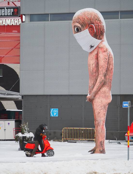 Hobis: keliautoją su „Vespa“ V.Ušinską šiauriausias Europos taškas traukia savita aura, nenuspėjamumu.