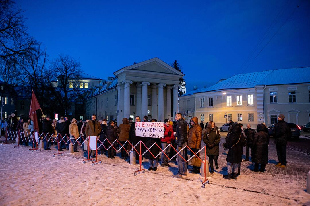 „Basų mamų“ protestas prieš galimybių pasą vaikams