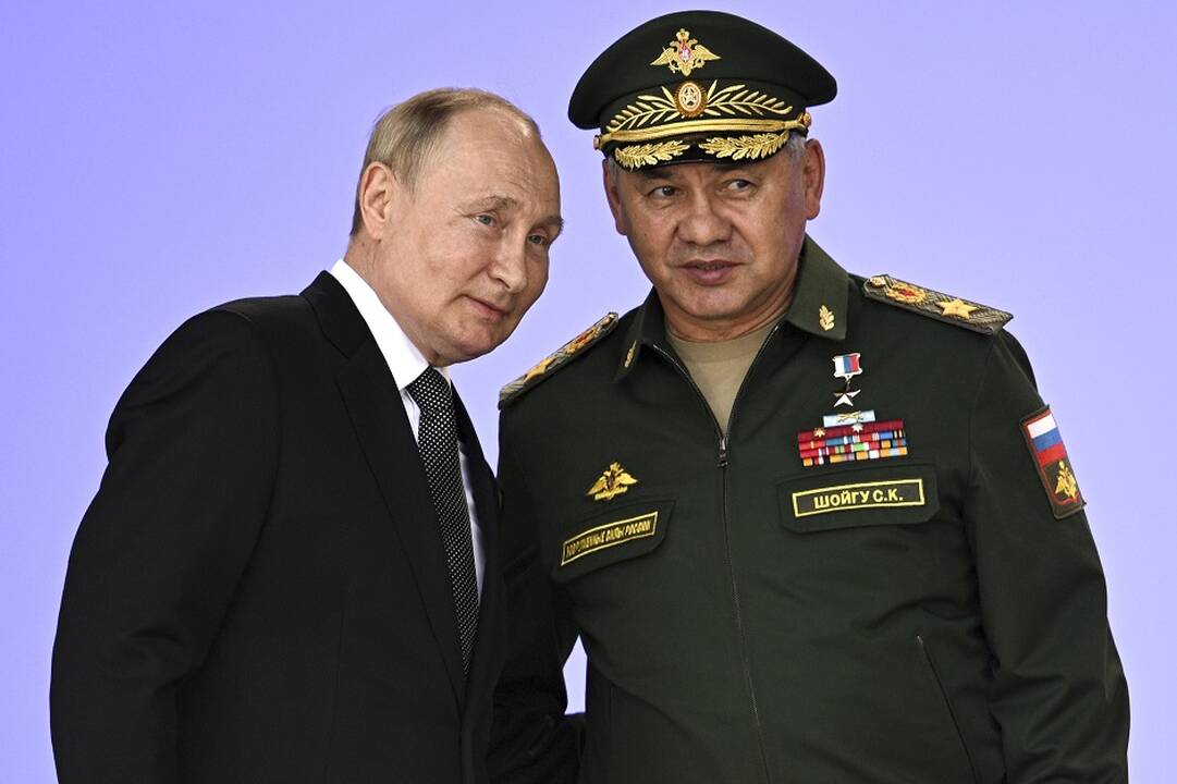 Vladimiras Putinas ir Sergejus Šoigu
