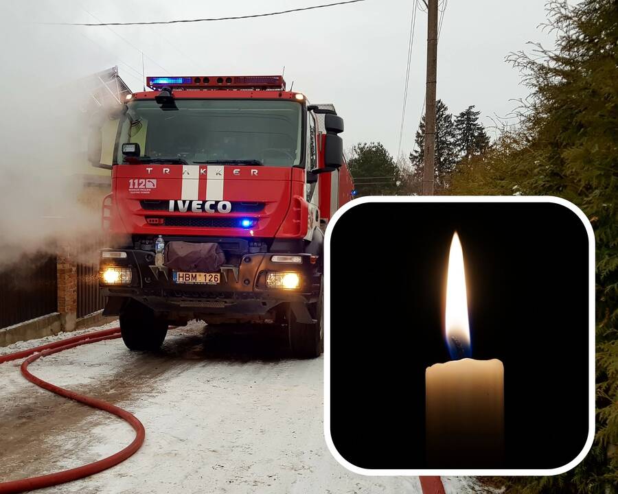 Gaisrai toliau nusineša gyvybes: Lazdijų rajone žuvo vyras, įtariama, kad rūkė lovoje