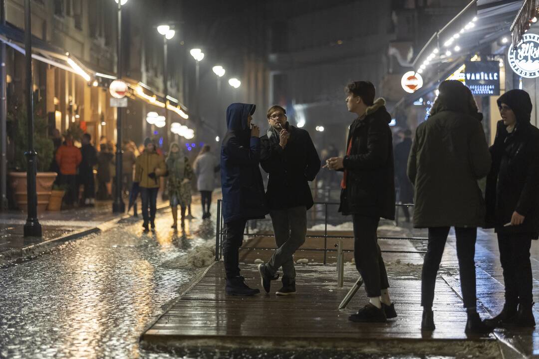 Vilnius pasitiko Naujuosius metus