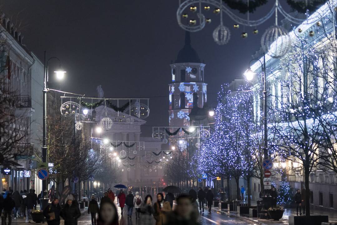 Vilnius pasitiko Naujuosius metus