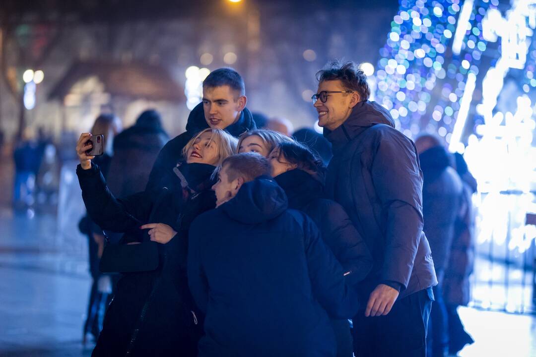 Vilnius pasitiko Naujuosius metus