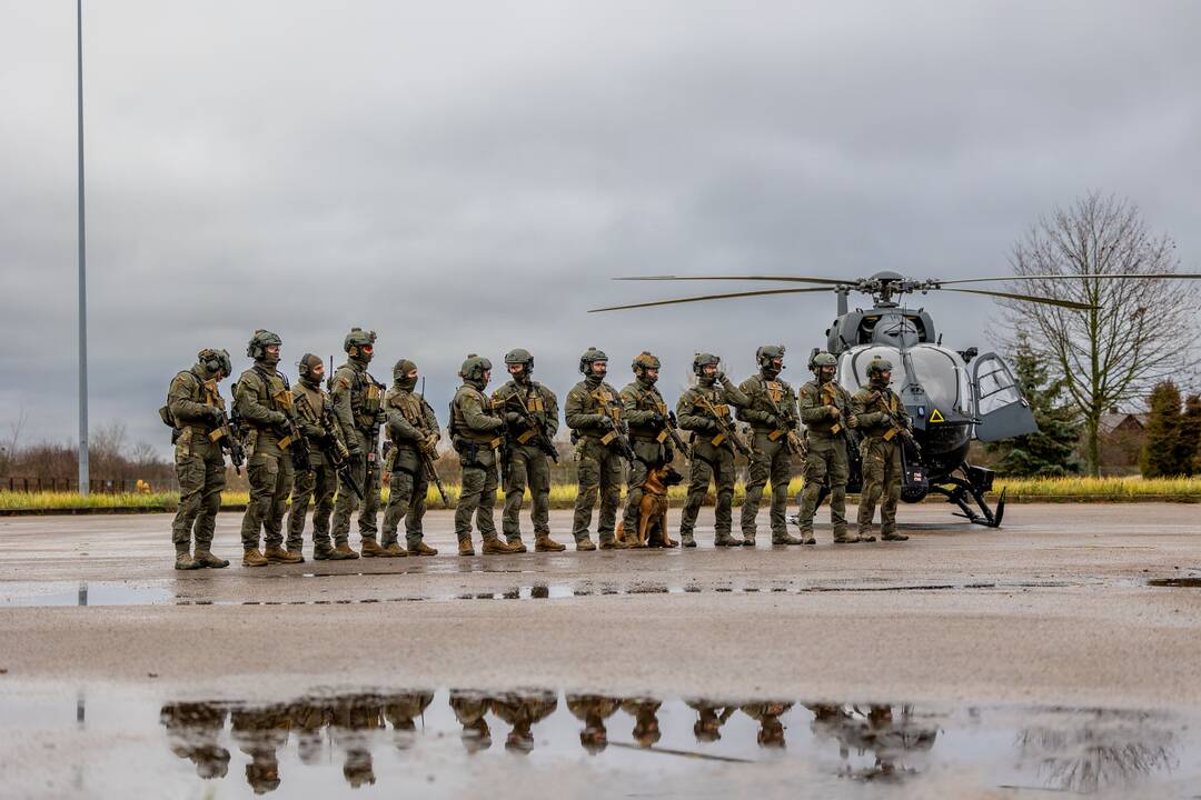  Lietuvos kariuomenės Specialiųjų operacijų pajėgų (SOP) ir NATO sąjungininkų pratybos