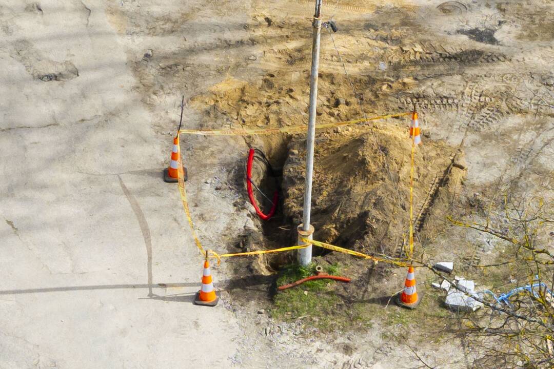  Vilniuje, Liepkalnio gatvėje, rastas sprogmuo