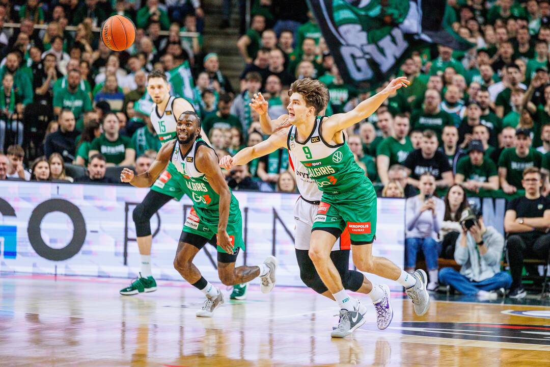 LKL rungtynės: Kauno „Žalgiris“ ir Vilniaus „Rytas“