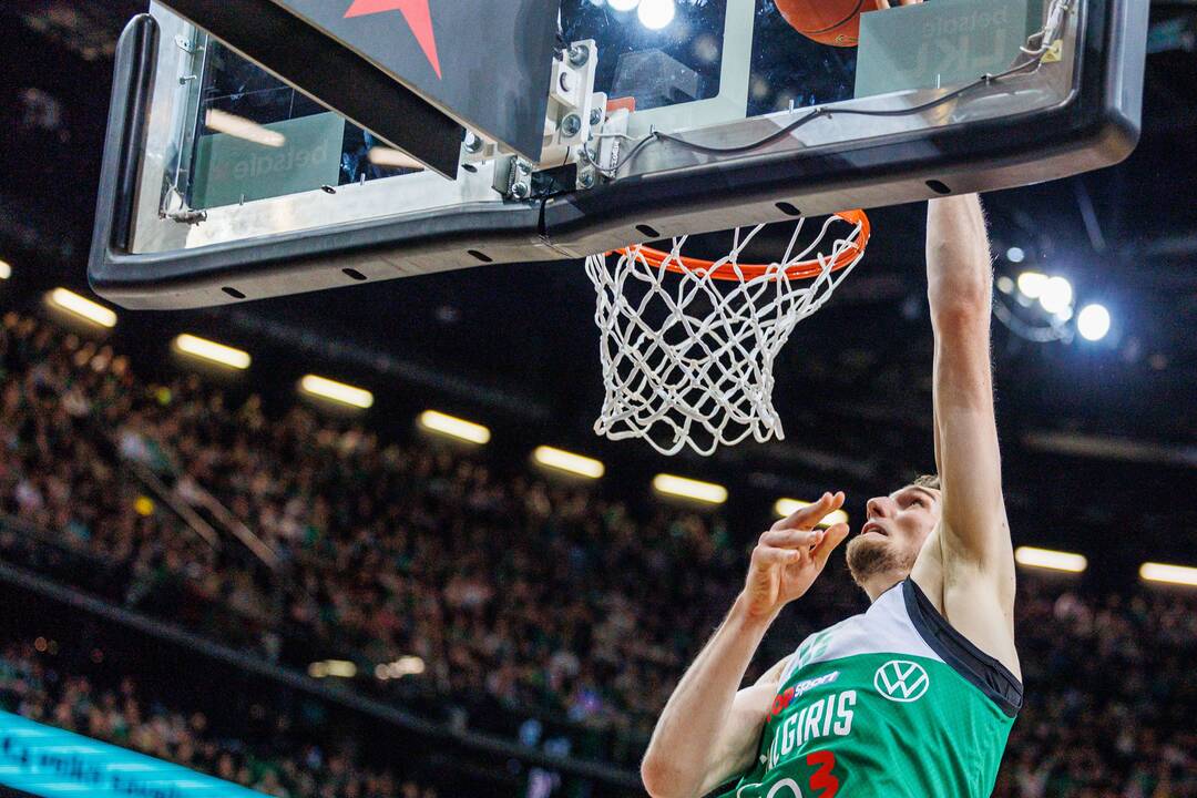 LKL rungtynės: Kauno „Žalgiris“ ir Vilniaus „Rytas“