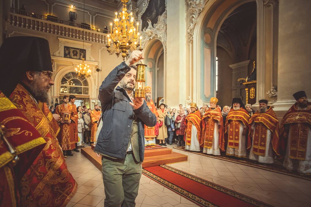 Religinė procesija už Bažnyčios vienybę Vilniuje
