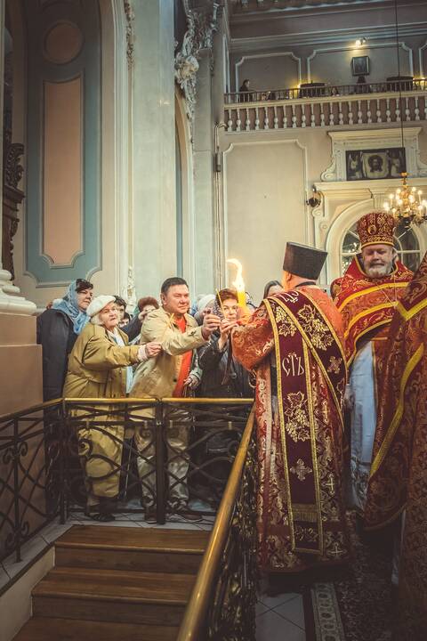 Religinė procesija už Bažnyčios vienybę Vilniuje