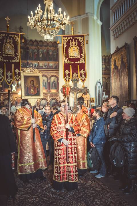 Religinė procesija už Bažnyčios vienybę Vilniuje