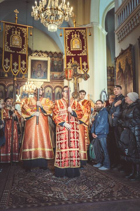 Religinė procesija už Bažnyčios vienybę Vilniuje