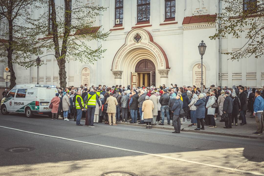 Religinė procesija už Bažnyčios vienybę Vilniuje