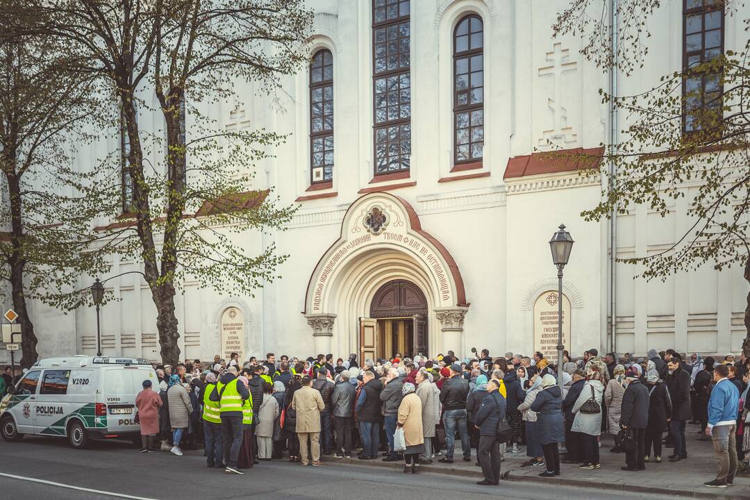 Religinė procesija už Bažnyčios vienybę Vilniuje