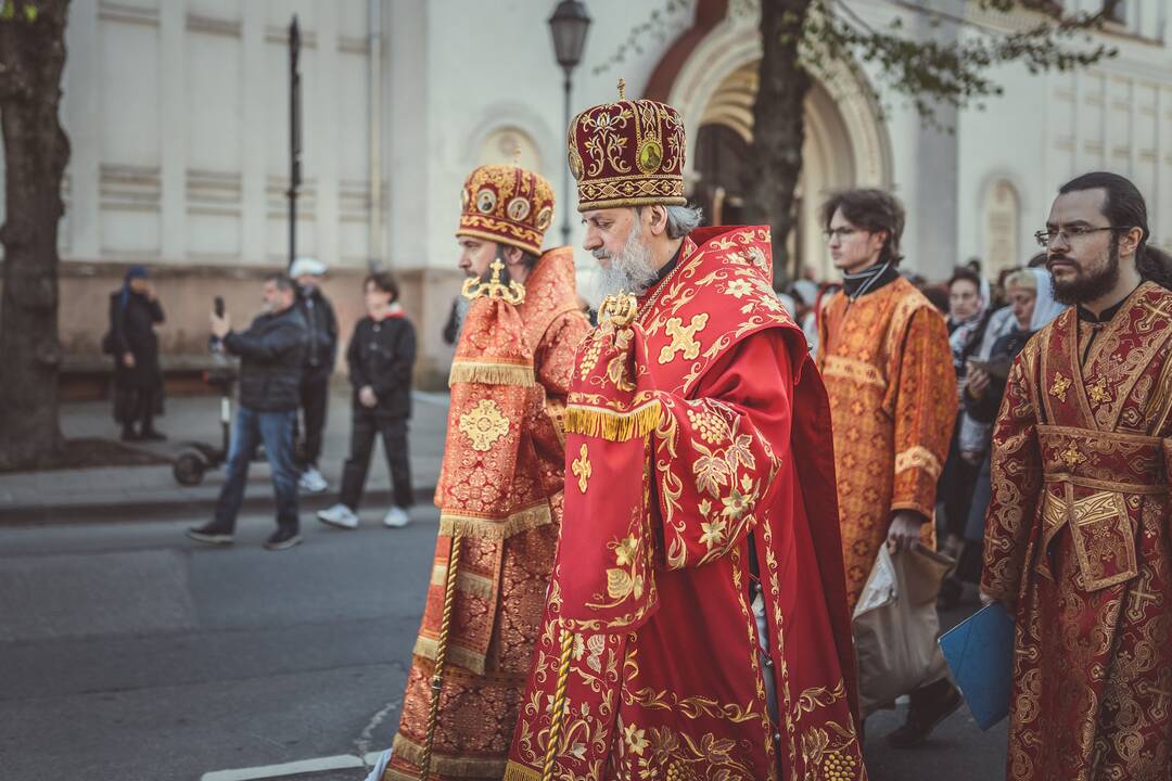 Religinė procesija už Bažnyčios vienybę Vilniuje