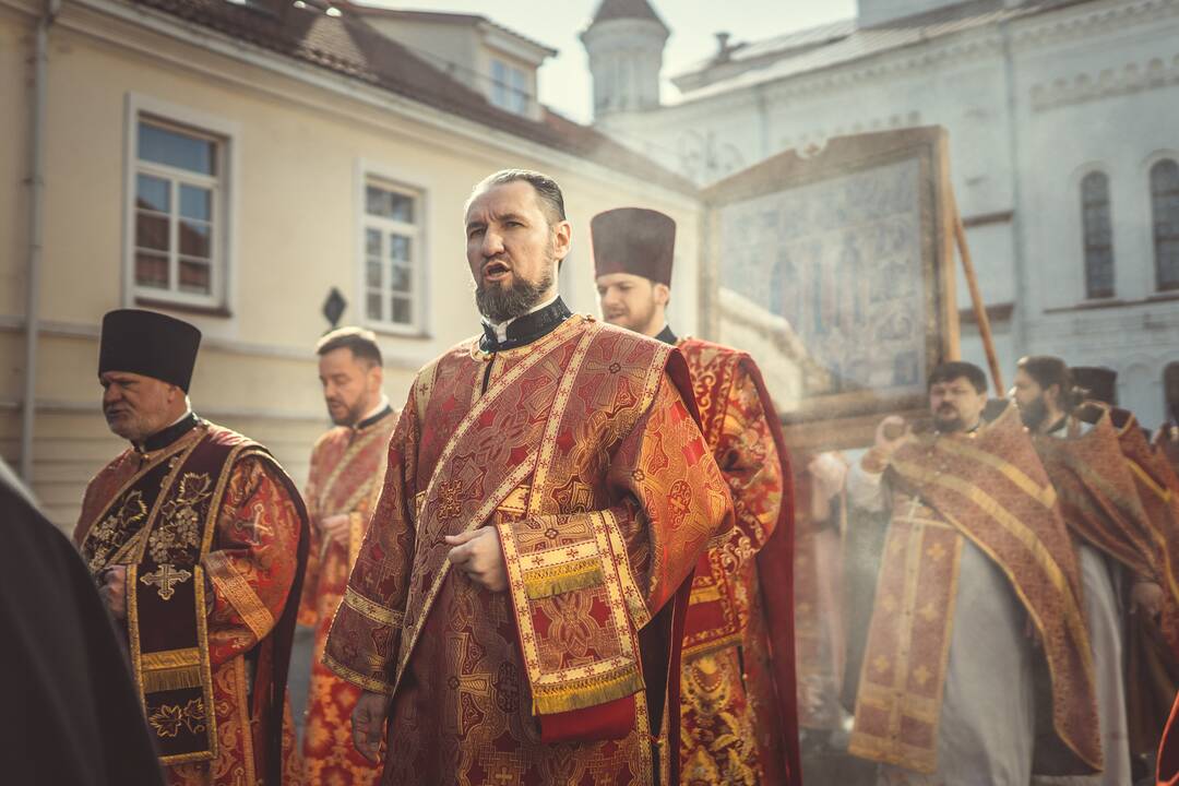 Religinė procesija už Bažnyčios vienybę Vilniuje