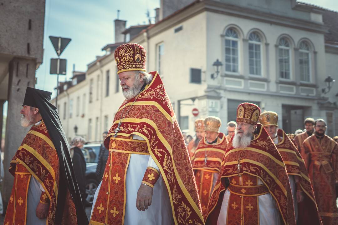 Religinė procesija už Bažnyčios vienybę Vilniuje