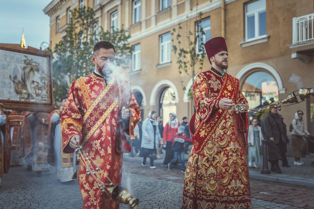 Religinė procesija už Bažnyčios vienybę Vilniuje