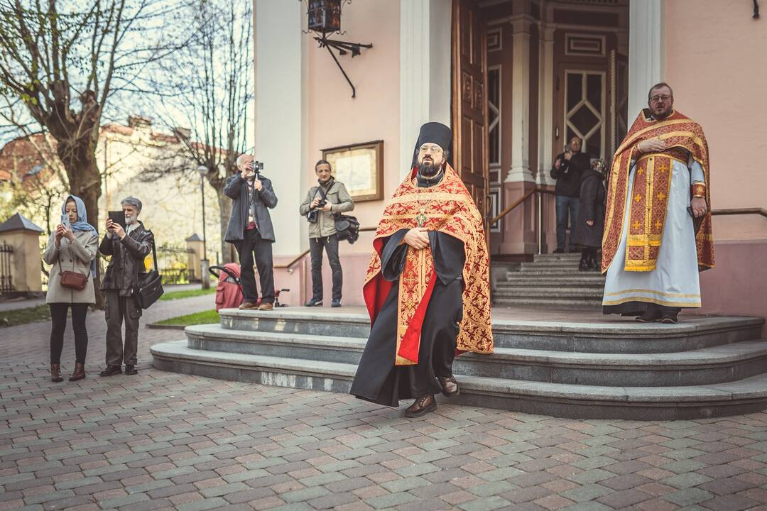 Religinė procesija už Bažnyčios vienybę Vilniuje