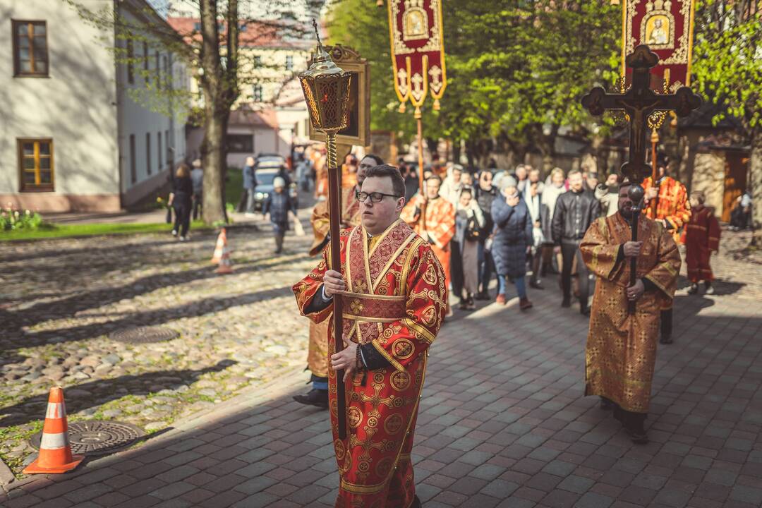 Religinė procesija už Bažnyčios vienybę Vilniuje