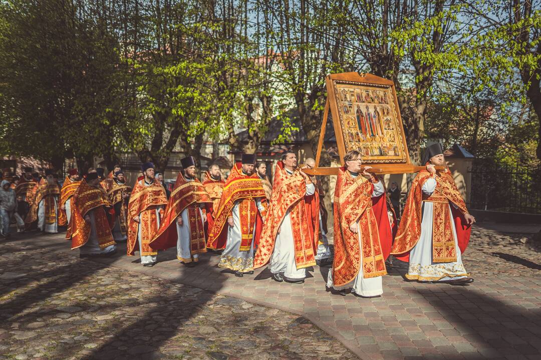 Religinė procesija už Bažnyčios vienybę Vilniuje