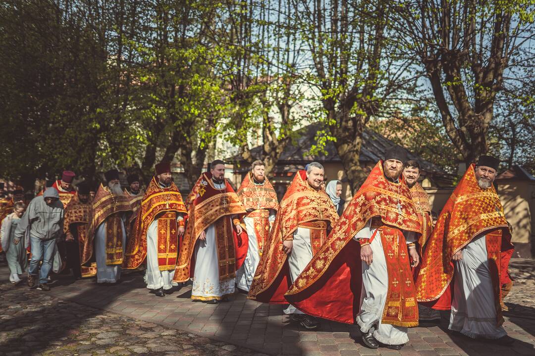 Religinė procesija už Bažnyčios vienybę Vilniuje