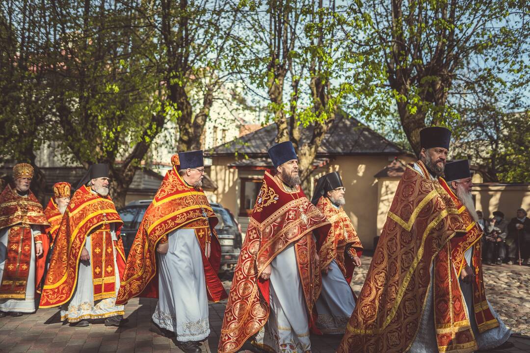 Religinė procesija už Bažnyčios vienybę Vilniuje