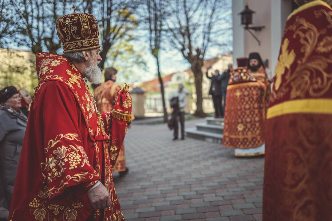 Religinė procesija už Bažnyčios vienybę Vilniuje