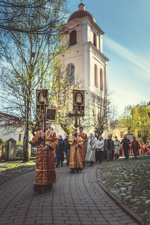 Religinė procesija už Bažnyčios vienybę Vilniuje