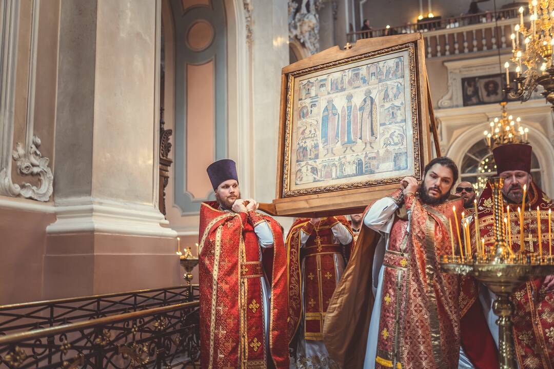 Religinė procesija už Bažnyčios vienybę Vilniuje