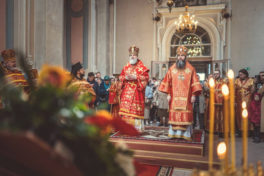 Religinė procesija už Bažnyčios vienybę Vilniuje