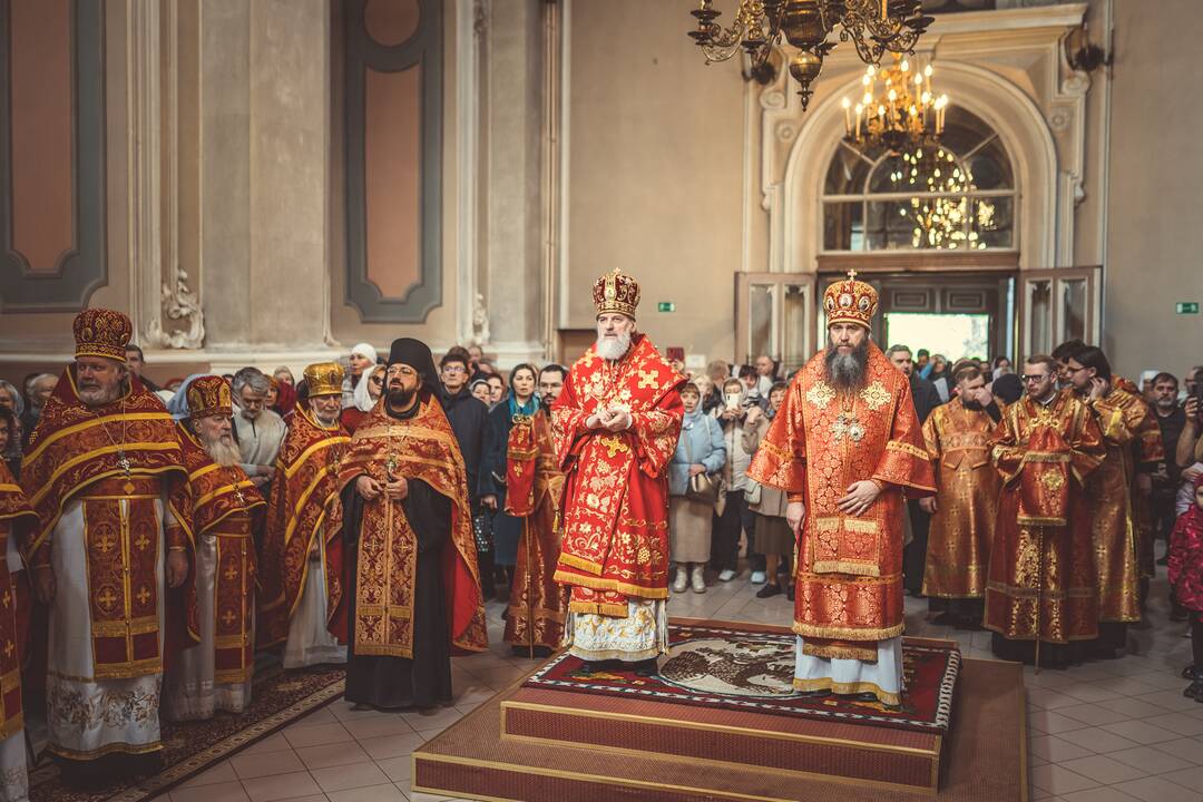 Religinė procesija už Bažnyčios vienybę Vilniuje