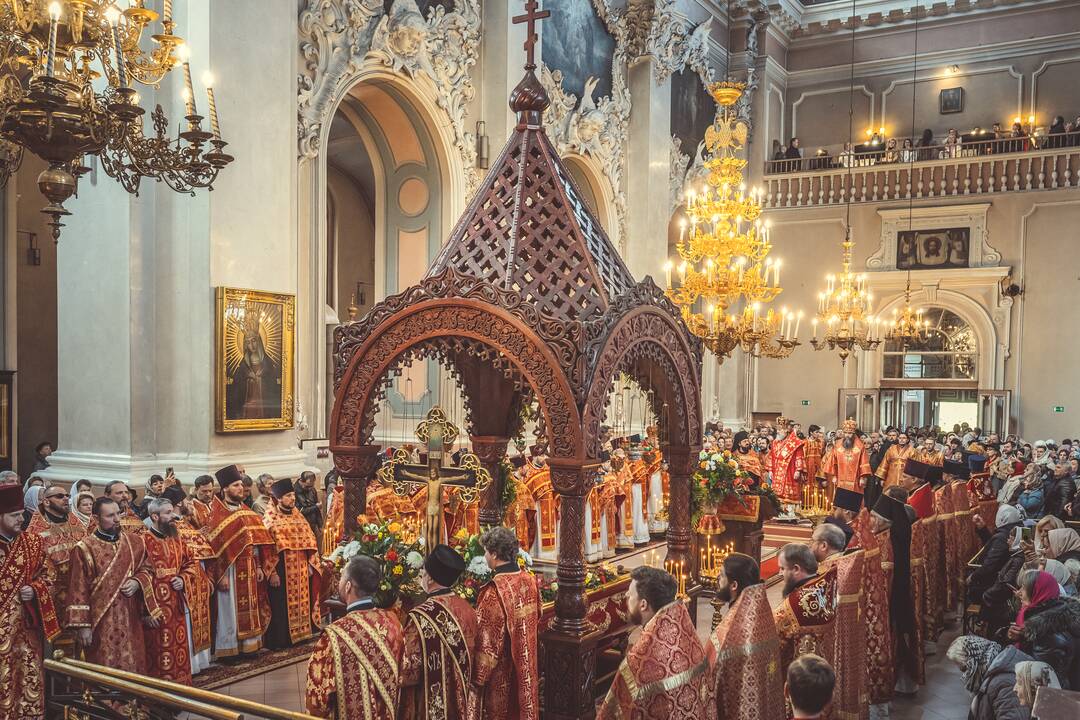 Religinė procesija už Bažnyčios vienybę Vilniuje