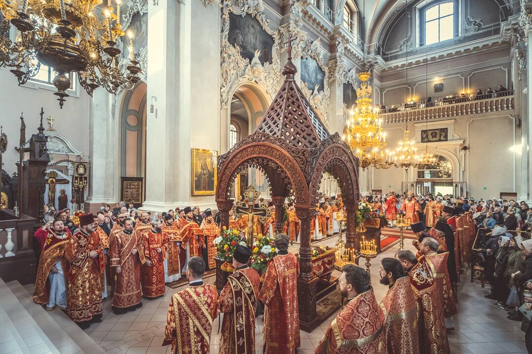 Religinė procesija už Bažnyčios vienybę Vilniuje