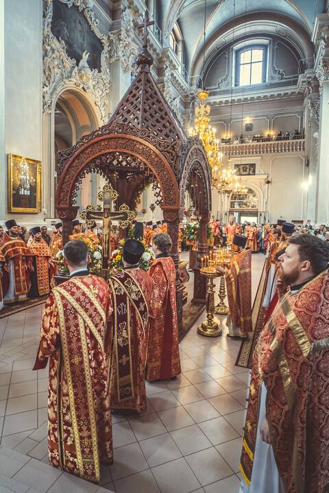 Religinė procesija už Bažnyčios vienybę Vilniuje