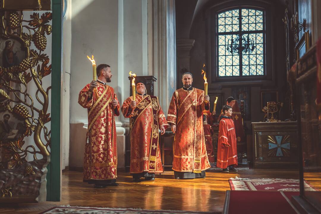 Religinė procesija už Bažnyčios vienybę Vilniuje