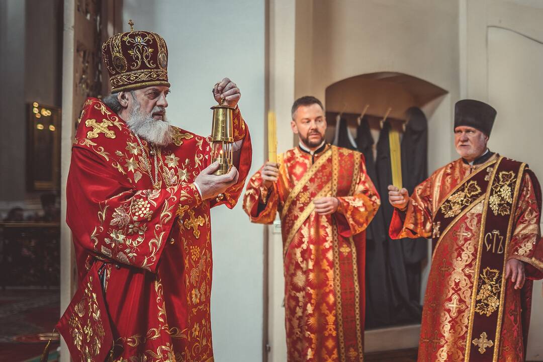 Religinė procesija už Bažnyčios vienybę Vilniuje