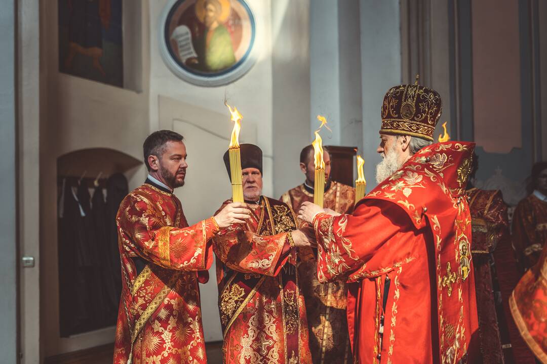 Religinė procesija už Bažnyčios vienybę Vilniuje