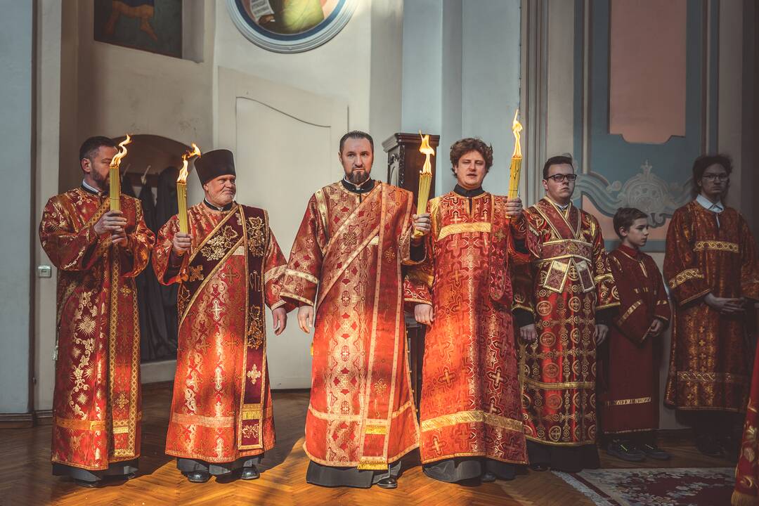 Religinė procesija už Bažnyčios vienybę Vilniuje