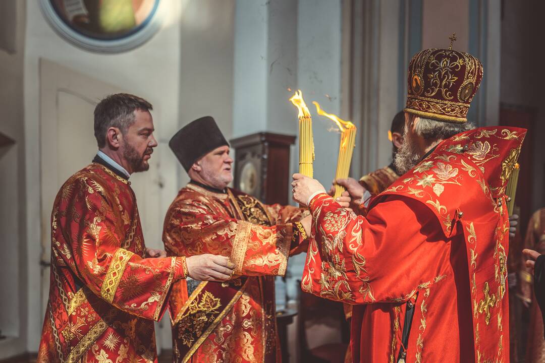 Religinė procesija už Bažnyčios vienybę Vilniuje